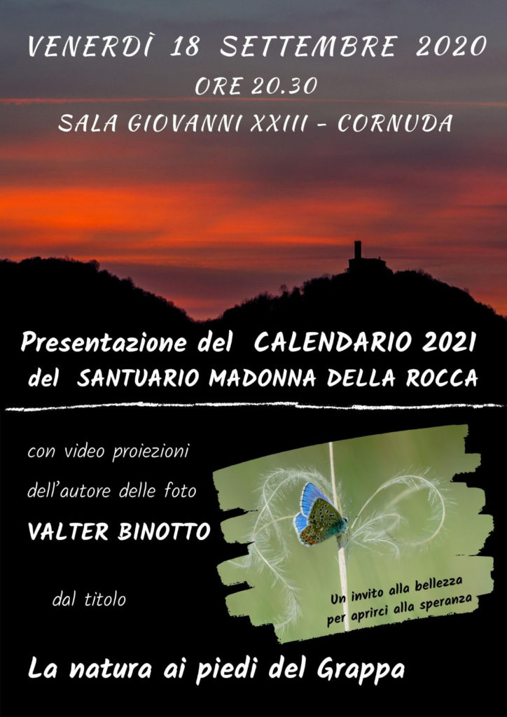 Presentazione calendario 2021 Santuario madonna della Rocca